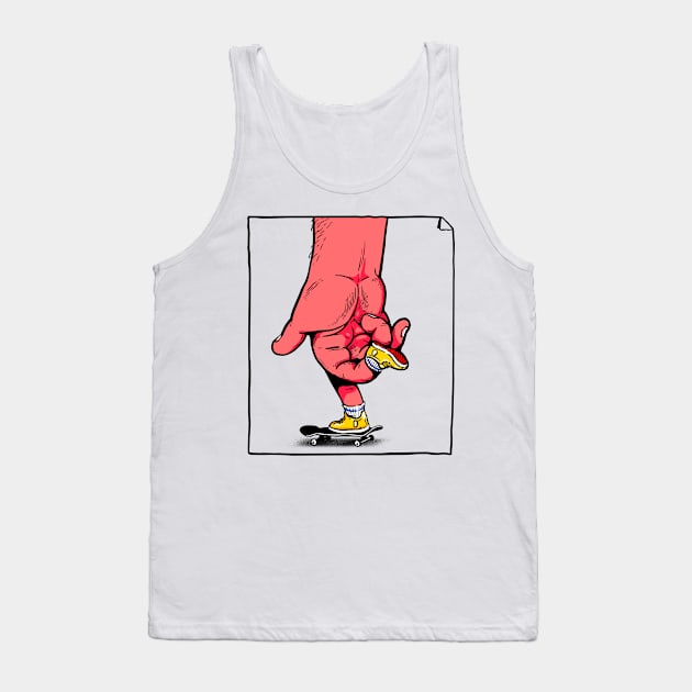 Rolling Tank Top by xaveteepublic